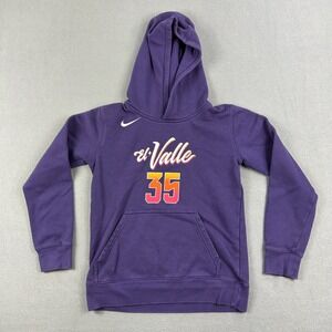 Nike Phoenix Suns Hoodie Youth Medium 10/12 El Valle Kevin Durant Sweatshirt #35